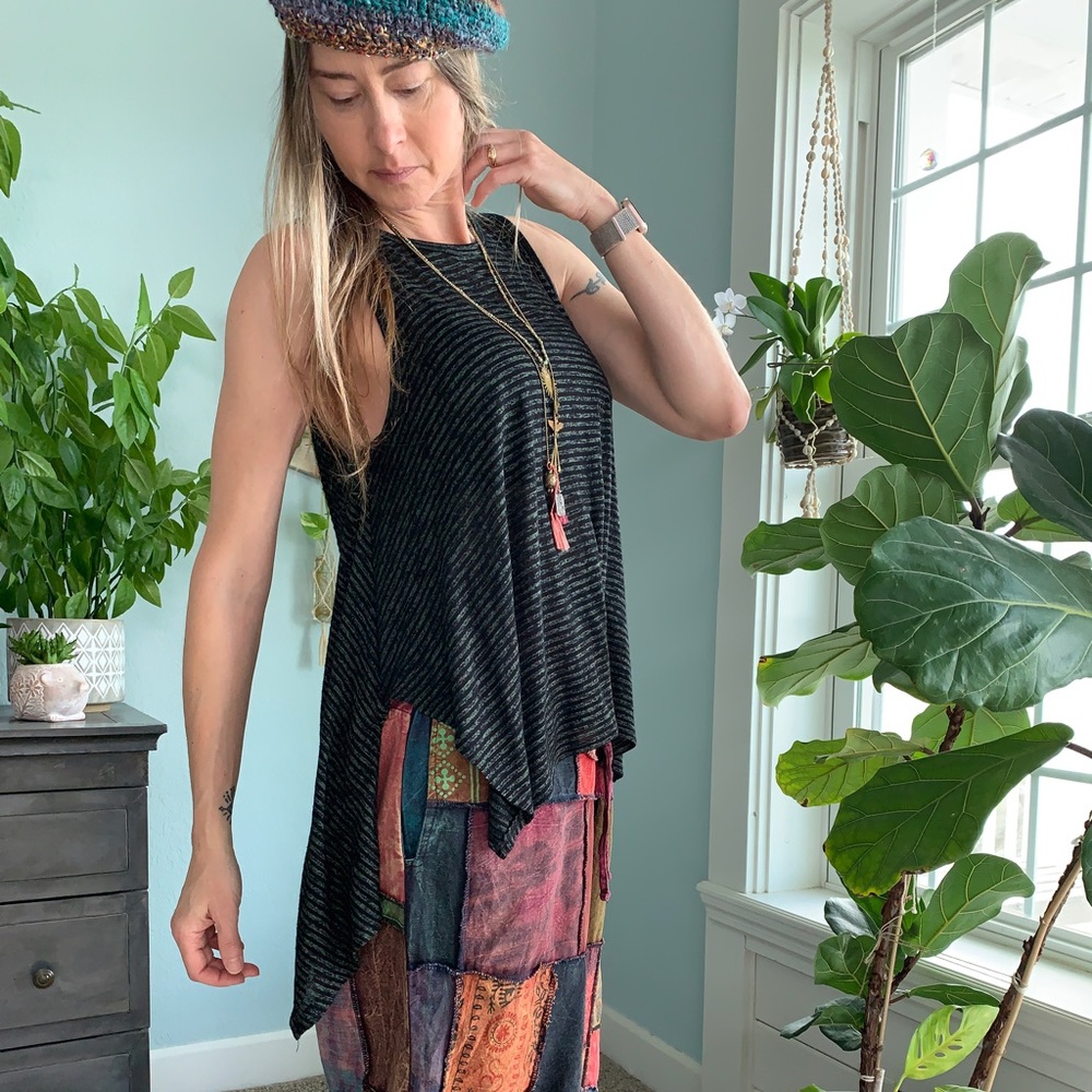 Super Swingy Micro Stripe Tank